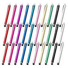 30 Pack Universal Capacitive Pencil Stylus Touch Screen Pen for Tablet 10 Colors picture
