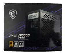 MSI MPG A1000G PCIE5, 1000W 80 + Gold Fully Modular Power Supply picture