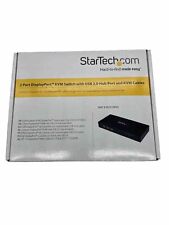 StarTech | SV231DPU2 | 2-Port DisplayPort KVM Switch USB 2.0 Hub and KVM Cables picture