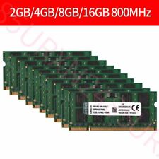 16GB 8GB 4GB 2GB DDR2 800MHz PC2-6400S KVR800D2S6/2G Laptop Memory Kingston Lot picture