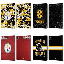 OFFICIAL NFL PITTSBURGH STEELERS GRAPHICS LEATHER BOOK CASE FOR APPLE iPAD picture