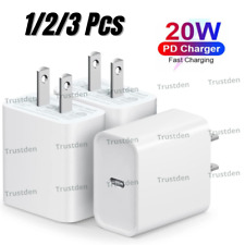 Fast Charger 20W PD Power Adapter USB-C For iPhone 14 13 12 11 Pro Max XR 8 iPad picture