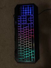 Iconic Color Changing LED RGB Pro 3 Pc Gaming Keyboard picture