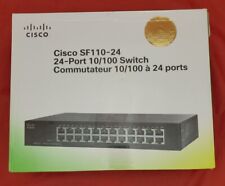 Cisco SF110-24 24-Port 10/100 Desktop Rack-Mountable Switch SF11024NA picture