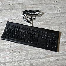 IBM KB-8923 PS/2 Wired Computer Keyboard, Black, Vintage - Untest picture
