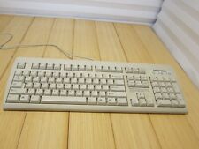 * TESTED * Retro Vintage Micron NMB RT2258TW Windows Wired PS2 Keyboard picture