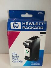Genuine HP 51640A 40A Black EXPIRED Ink DISCONTINUED NEW SEALED NOS 40 A 51640 picture