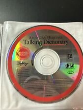 The American Heritage Talking Dictionary by SoftKey Windows 3.1 & 95 CD-ROM AOL picture