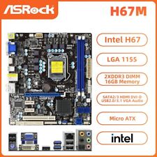 ASRock H67M Motherboard M-ATX Intel H67 LGA1155 DDR3 SATA2/3 HDMI DVI-D VGA+I/O picture