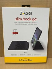 Zagg Slim Book Go Keyboard Case for iPad 9.7 inch 6th Generation 2018 Black picture