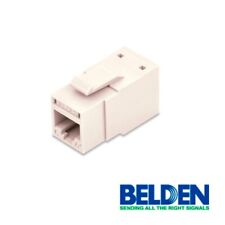 Belden Modular Cat 6+ Jack, UTP, Electric White (LOT OF 10) picture