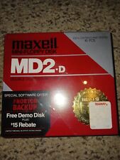 Sealed Maxell MD2-D Double Sided Double Density 5.25