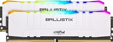 Crucial Ballistix 16gb (8GBx2) DDR4 CL16 3600MHz RGB White     New picture