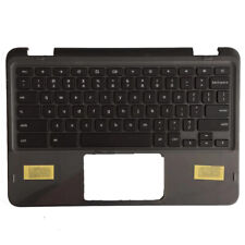 For Dell Chromebook 11 3100 2-in-1 Palmrest Keyboard Upper Case Cover 034Y6Y New picture