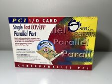 SIIG IO1839 PCI CYBERPARALLEL I/O Card ECP/EPP Parallel Printer - JJ-P00112 picture