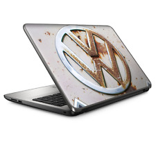 Laptop Skin Wrap Universal for 13 inch - VW Bus Rust, Split Window van picture