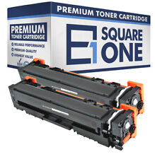 eSquareOne Toner Cartridge Replacement for HP 202X CF500X (Black, 2-Pack) picture