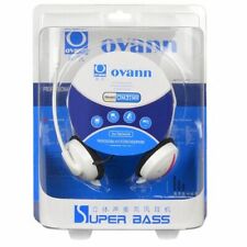 Ovann OM31MW Professional Behind the Head Hi Fi stereo Headphones (White) picture