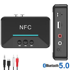 Low Latency NFC Bluetooth Audio Receiver Wireless Adapter RCA 3.5mm Aux Jack USB picture