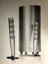 Powerstixx Platinum 2.1 Computer Speakers Designed by F.A.Porsche Rare Brand New picture