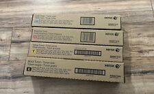Set of 4 GENUINE XEROX 006R01509 006R01510 006R01511 and 006R01512 Toners picture