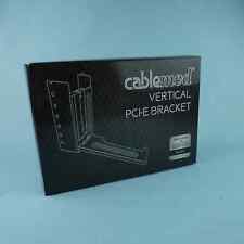 CableMod Vertical PCI-e Bracket /w PCI-e 3.0 Riser Cable Black HDMI Display Port picture