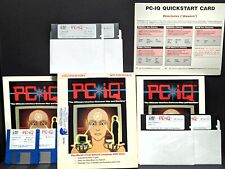 *Extremely Rare* PC-IQ by AI Solutions - Natural Language DOS Shell for PC 1990 picture