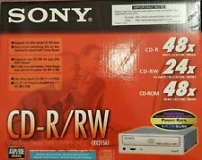New Sealed Box Sony CRX215A1 48x/24x/48x CD-R/RW Drive Windows XP 2000 98 Z4 picture
