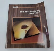 The Best Book of LOTUS 1-2-3 ~ SAMS, Vintage Spreadsheet, DB, Graphs picture