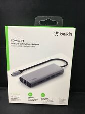 Authentic Belkin Connect USB-C 6 In 1 Multiport Adapter (AVC008BTSGY) Brand New picture