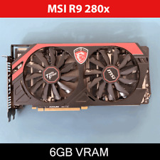 RARE MSI AMD Radeon R9 280X 6GB Gaming Twin Frozr IV Video Graphics Card picture