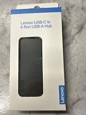 Lenovo USB-C to 4 Port USB-A Hub 4X90X21427 Sealed picture