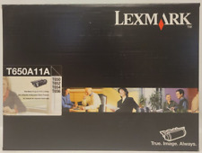 Genuine Lexmark T650A11A Black Toner Print Cartridge T650 T652 T654 656 picture