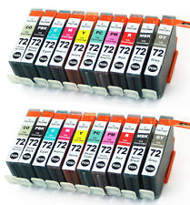 Ink Cartridge use for with PGI-72 Canon Pixma Pro-10 (BK  C M Y PC PM GY CO R) picture