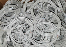 30 - 5ft RJ45 CAT5E Ethernet LAN Network Cable Patch Cord Networking Grey picture