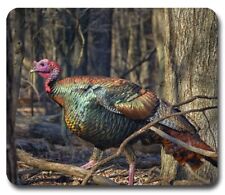 WILD TURKEY TOM FOREST ~ Mousepad / Mouse Pad ~ Gift for HUNTER Hunting Outdoors picture