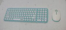 Jelly Comb Wireless Keyboard PC Laptop Portable Computer Typing Tested & Working picture