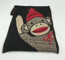 Sock Monkey Tablet or Ipad Cover/Bag Knit NWT 8 inches x 11.75 inches by Green3 picture