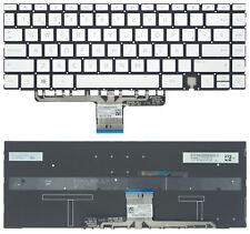 Silver Spanish Backlit Keyboard For HP ENVY 14-eb0000 14-eb1000 14T-eb000 picture