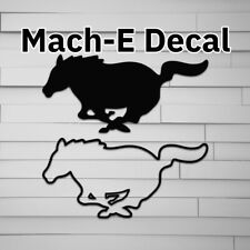 Mach-E Decal (Sticker, Car, Laptop, Window, Tumbler, Ford) Mustang Mache Fat Pon picture
