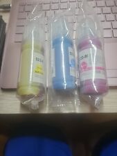 3PK  522 Ink Bottle Compatible for Epson T522 Fits EcoTank ET2720 CYAN YELLOW MA picture