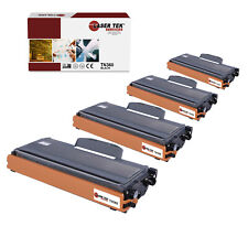 4Pk LTS TN-360 Black Compatible for Brother HL2140 2150, MFC7320 Toner Cartridge picture