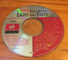 Vintage 1997 Deluxe Weight Watchers Light and Tasty Compton Disc CD Windows PC picture