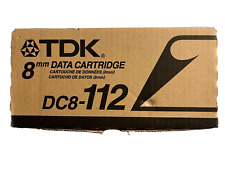 TDK 8MM Data Cartridge DC8-112 (10) Pcs New Sealed picture