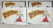 1988 Apple II Disney & Amblin Ent. Who Framed Roger Rabbit Disc 1 & 2 5.25” picture