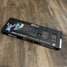 Culturefly Disney Stitch Wired Keyboard-Brand New Sealed picture