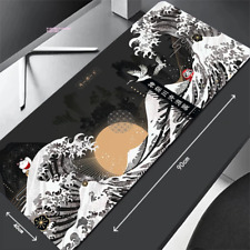 Gaming Mouse Pad Large Mouse Mat Laptop Japanese Element Style Desk Mats 80X30Cm picture