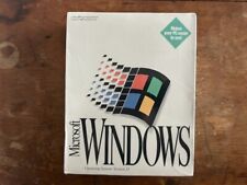 Original Vintage Microsoft Windows 3.1 Operating System 3.5” picture