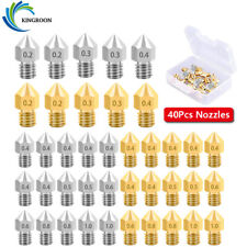 40Pcs MK8 Extruder Hotend Nozzles For Anet A8/A6 Creality CR-10 Ender-3/3Pro/5 picture