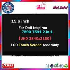 Genuine UHD 4K LCD Touch Screen Display Dell Inspiron 15 7590 7591 2-in-1 TCFGP picture